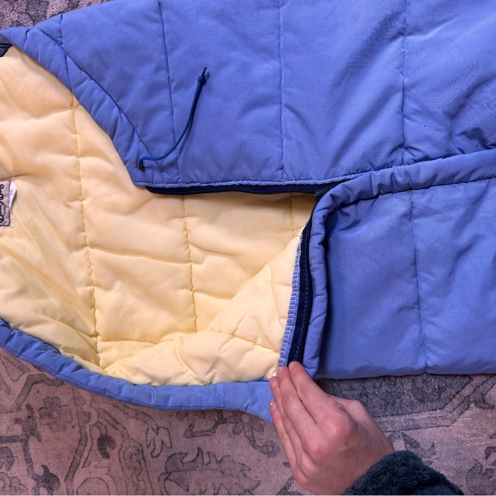 L.L. Bean Baby Bag 3 months- 2 years winter fall cozy bunting stroller car etc - Picture 3 of 6